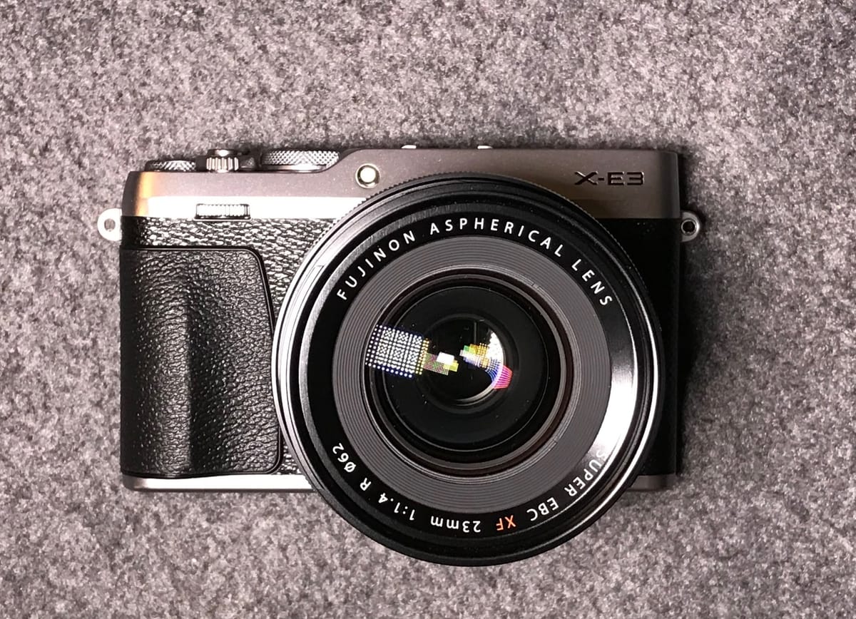 Fujifilm X-E3 First Impressions Review and Bluetooth Impressions