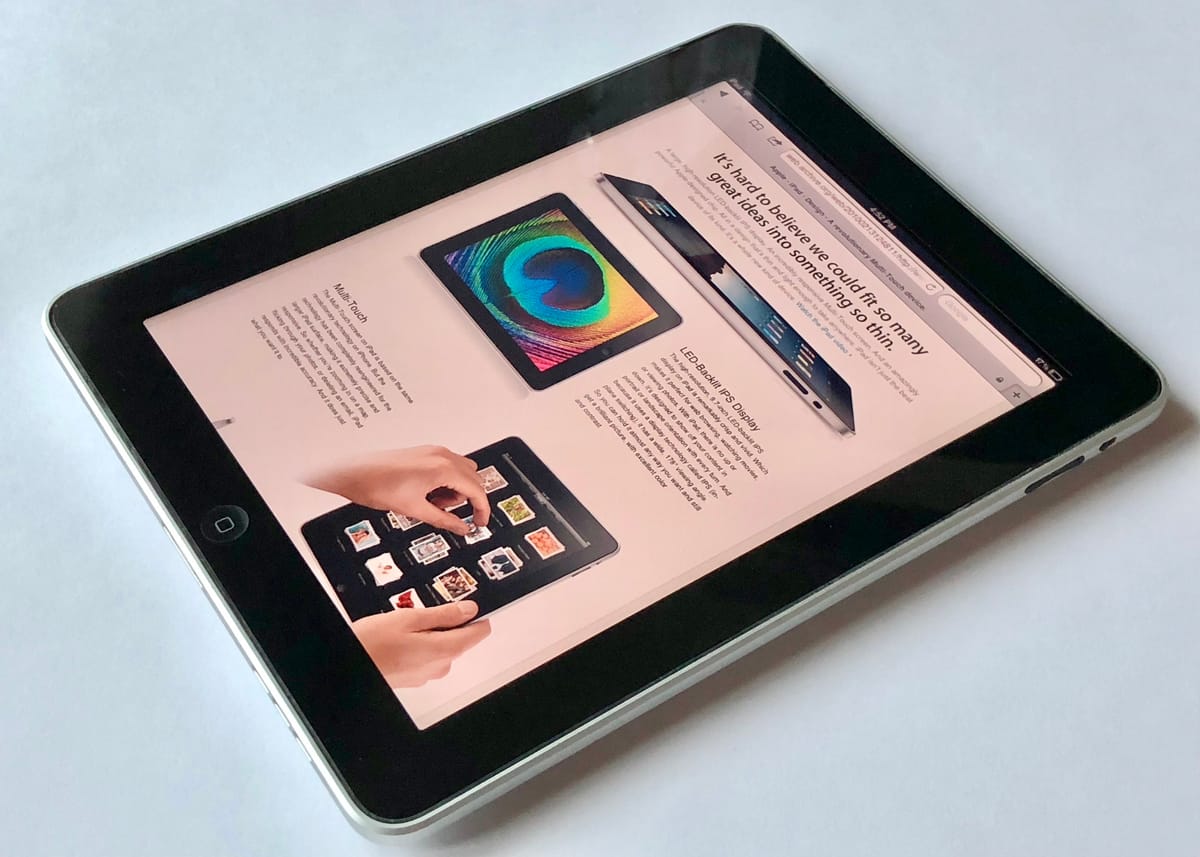 8 years of iPad