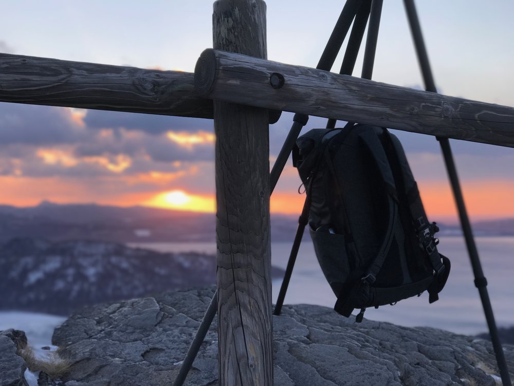 The Everyday Backpack 30L performed admirably in the extreme conditions of Hokkaido, Japan during winter.