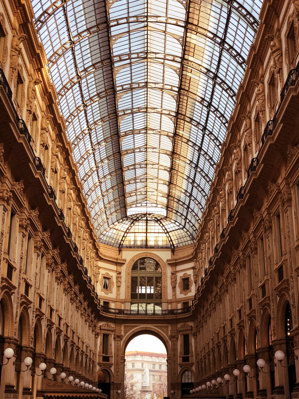 Milan - Shoot, edit and post while your better half is shopping.  