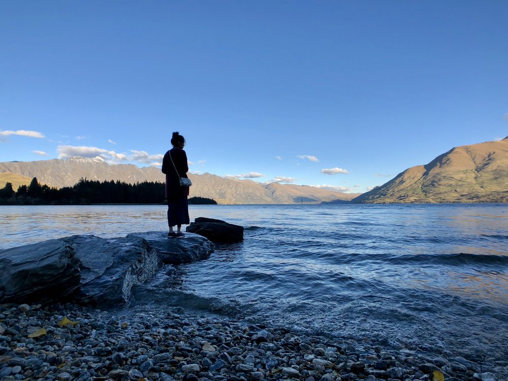 In broad daylight, environmental portraits can be salvageable with the iPhone X and Moment Lens