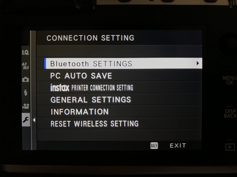 There's a new Bluetooth Settings section